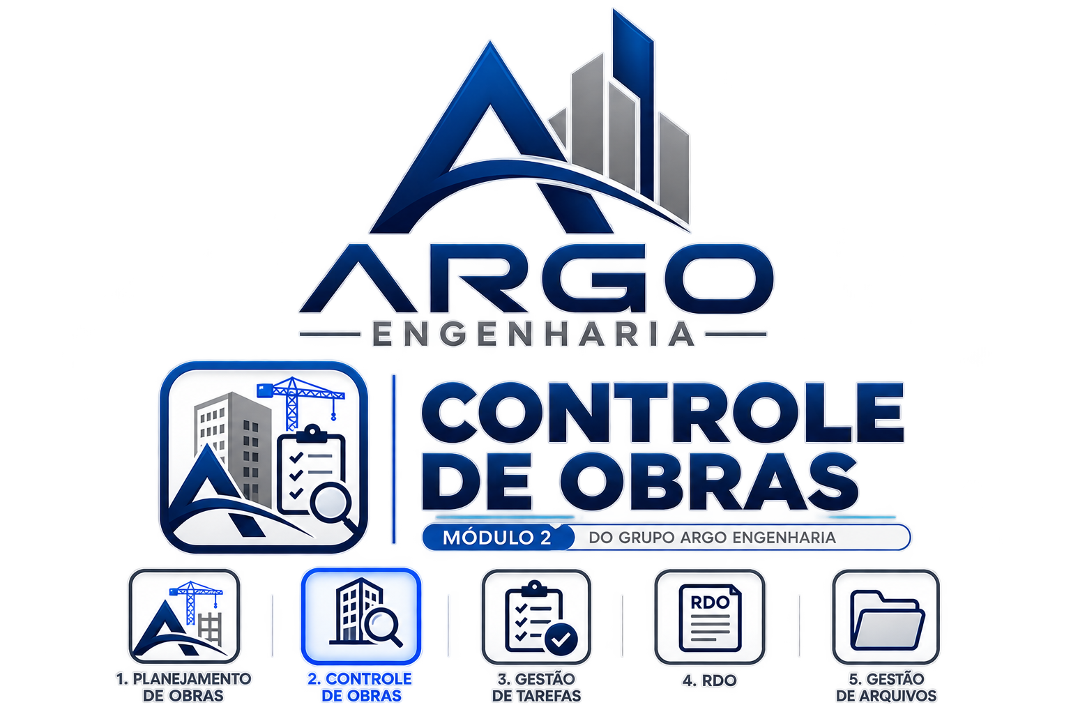 Argos Engenharia — Controle de Obras
